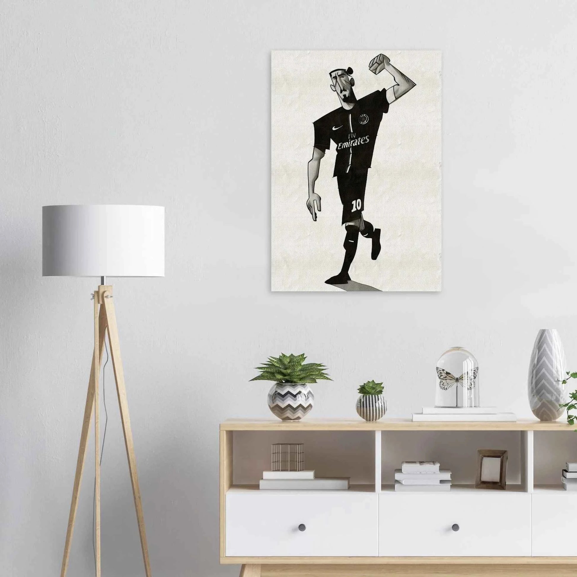 Zlatan Ibrahimovic - Kunstdruck