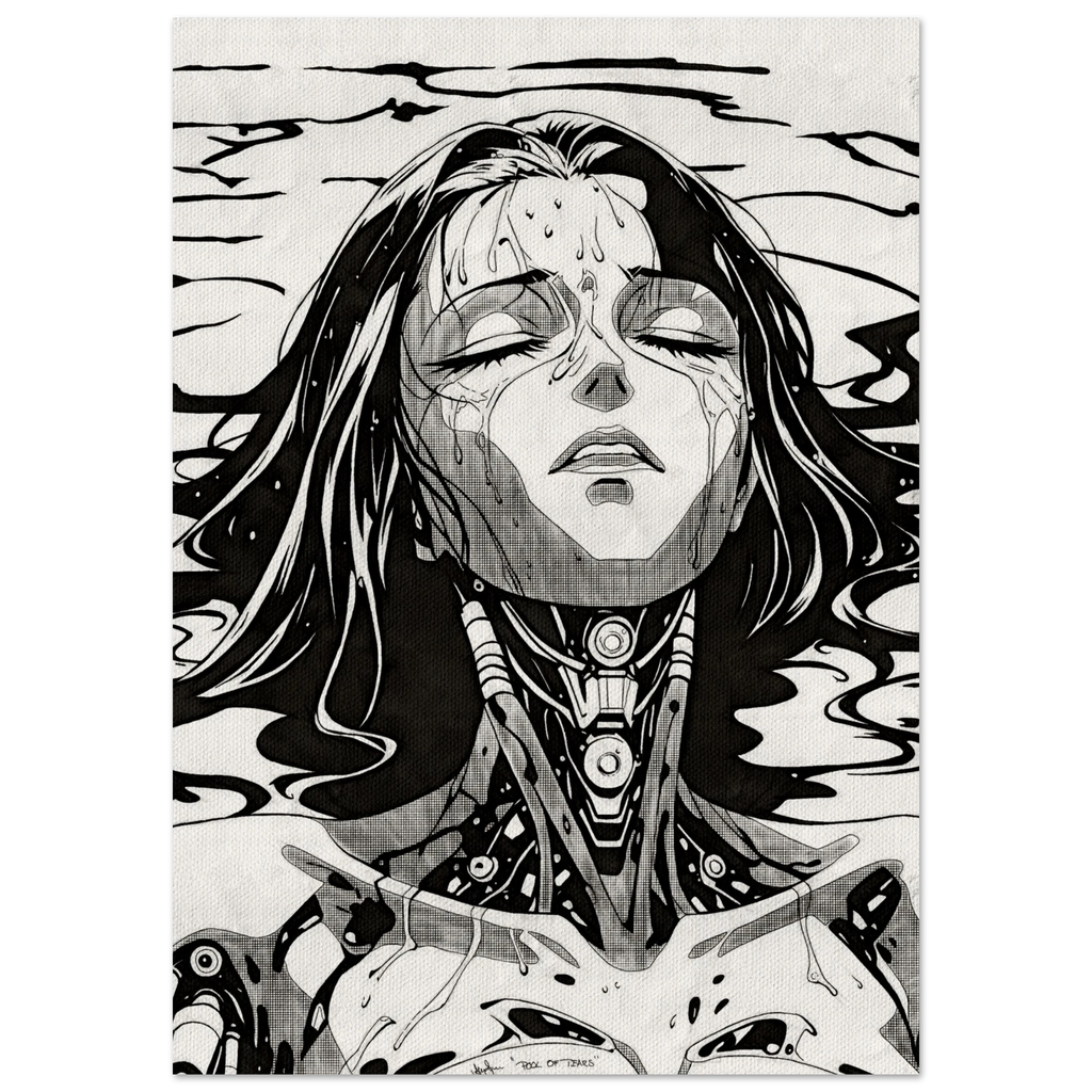 Replikant Kunstdruck - Pool of Tears