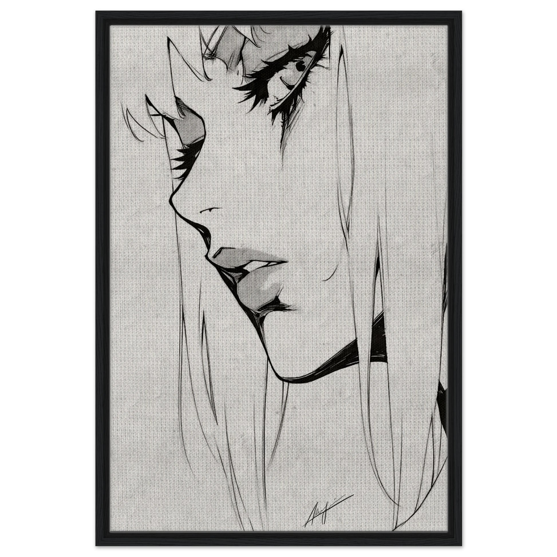 serenity  - Gerahmte Leinwand