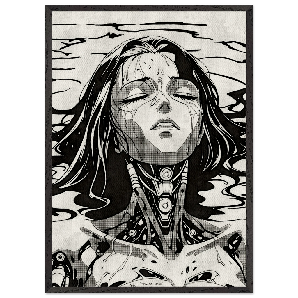 Replikant - Pool of Tears - Poster im Rahmen