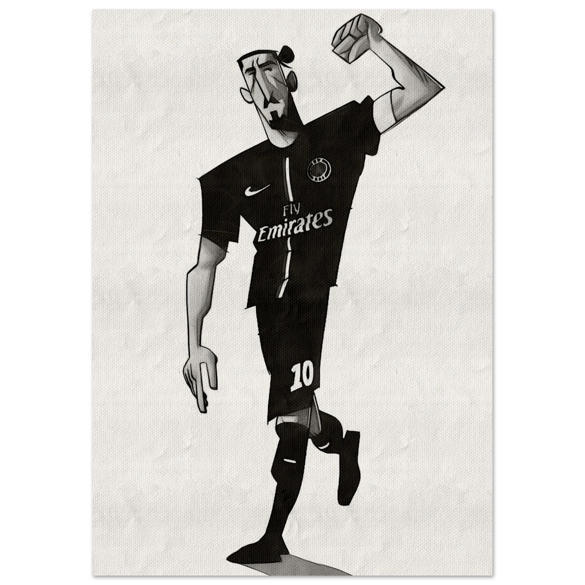 Zlatan Ibrahimovic - Kunstdruck