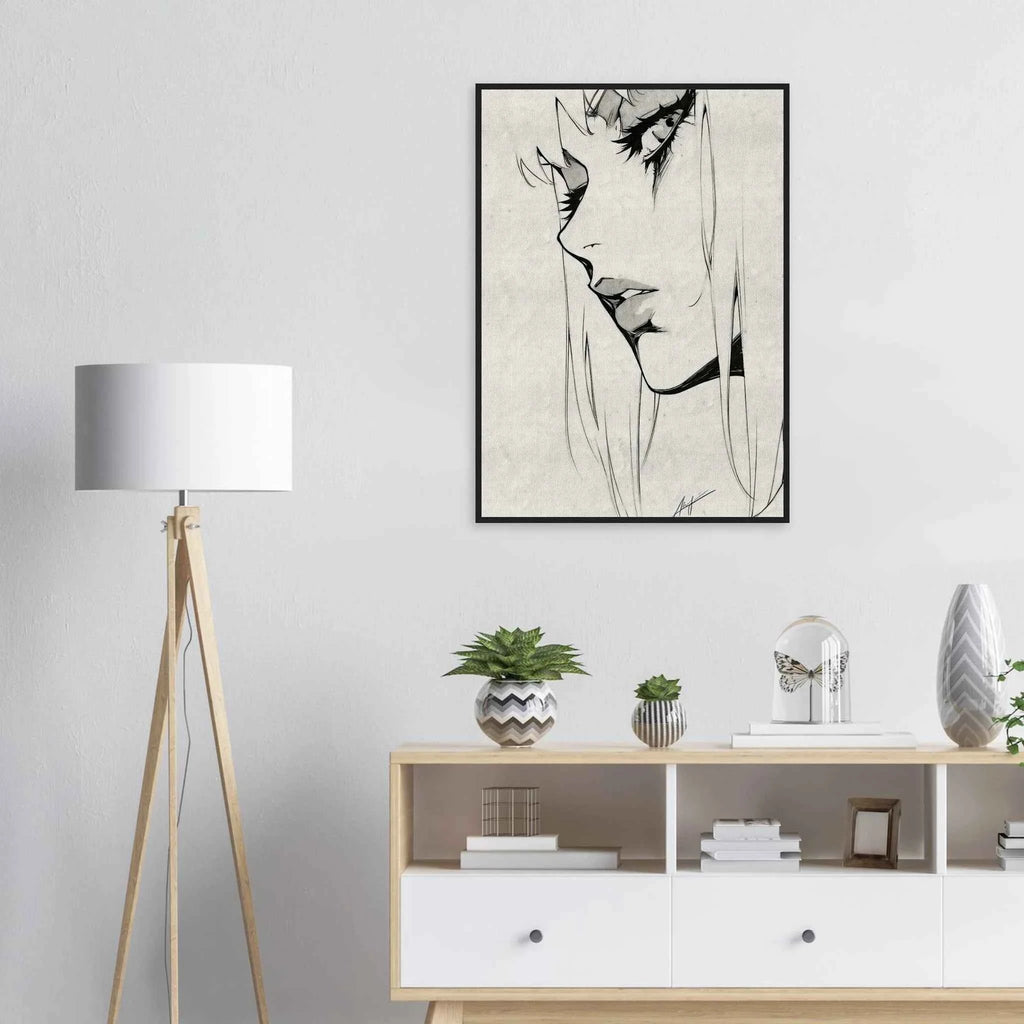 serenity - Poster im Rahmen