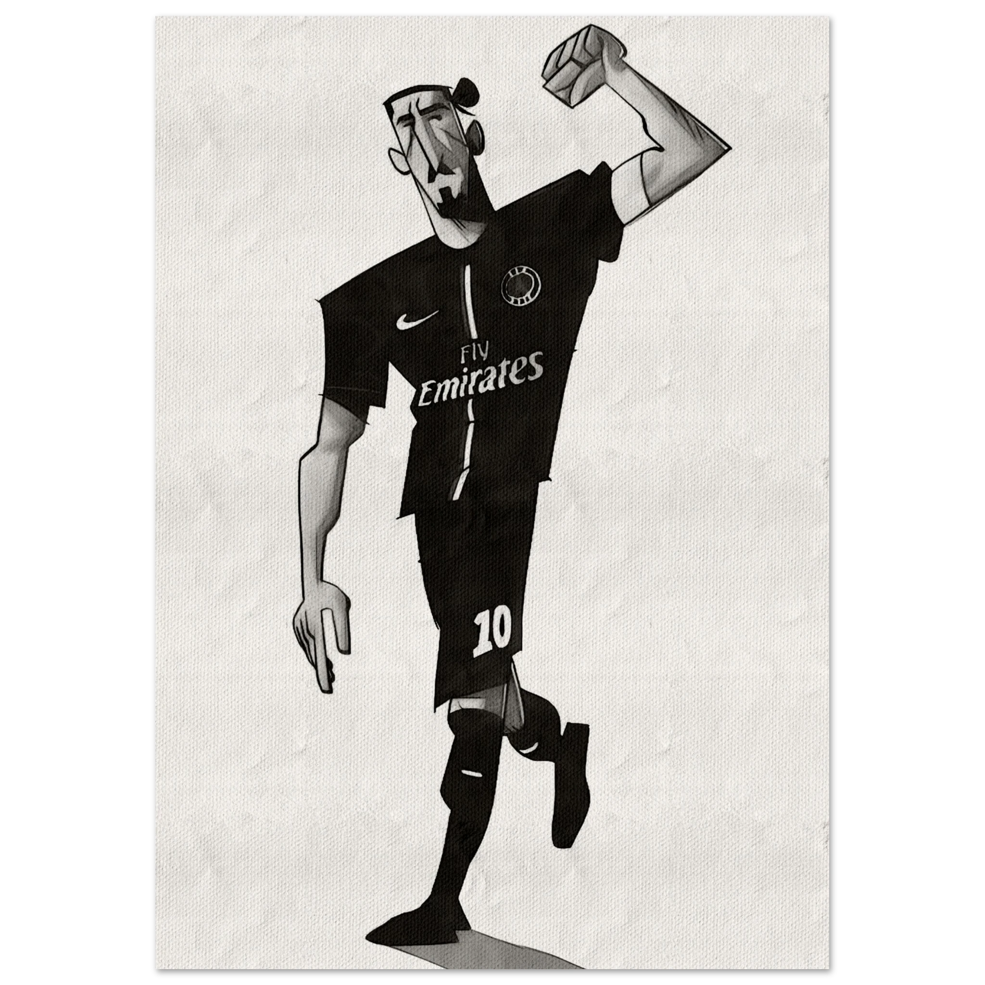 Zlatan Ibrahimovic - Kunstdruck